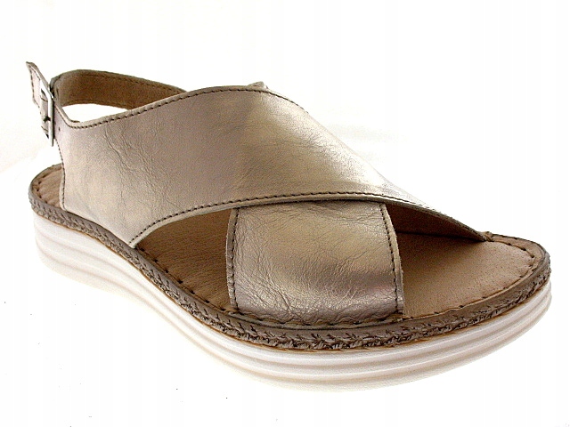 

Skórzane sandały Damskie obuwie 950/G Stella 39 G