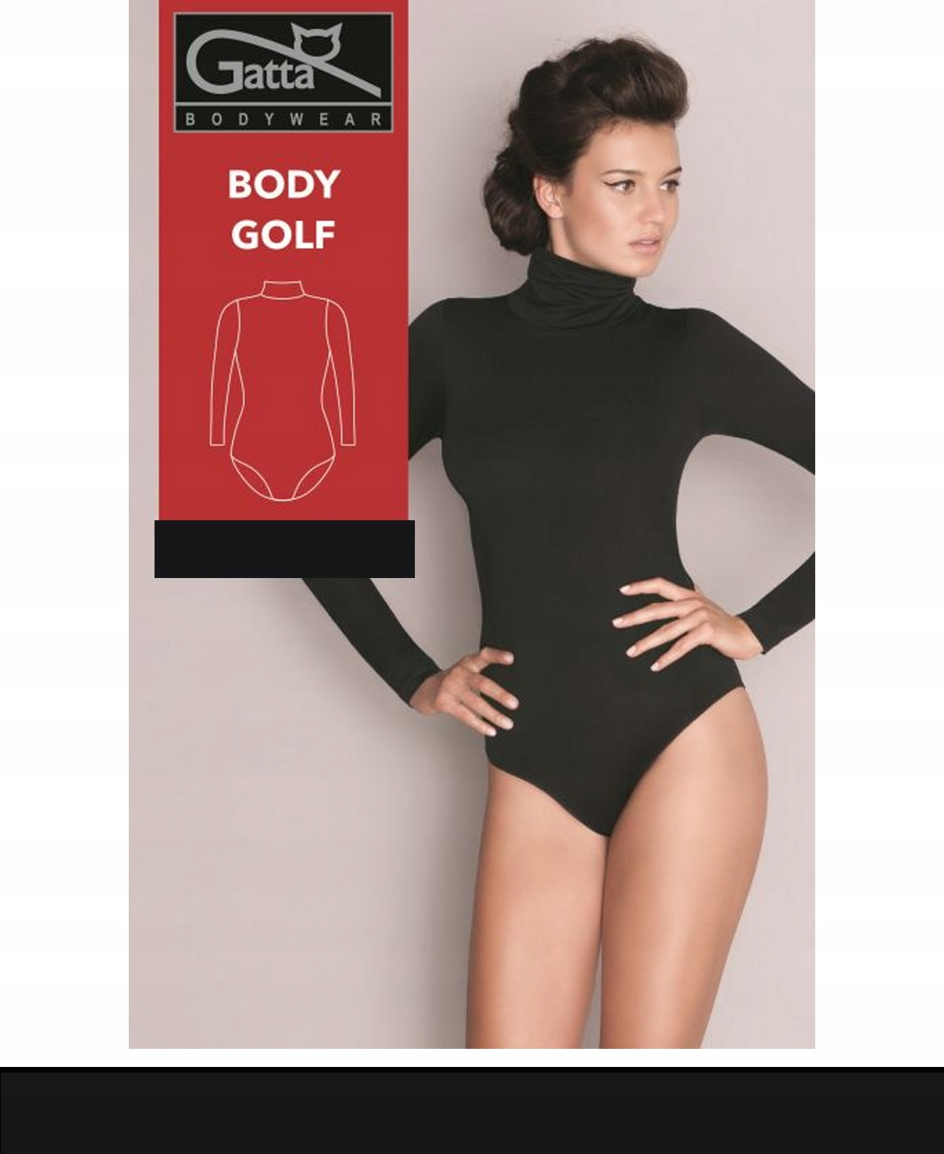 Gatta Tričko Body Golf M Black