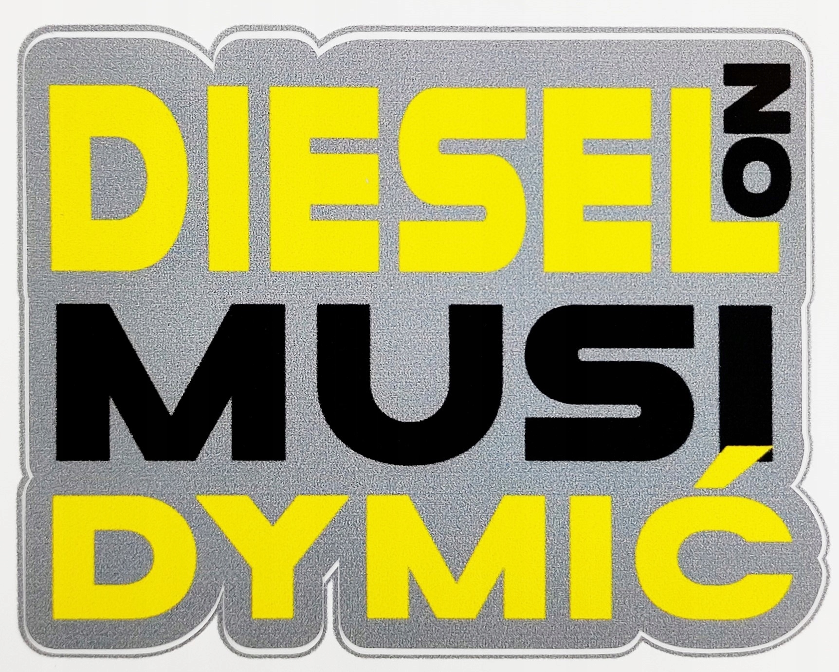 

Naklejka Diesel Musi Dymić