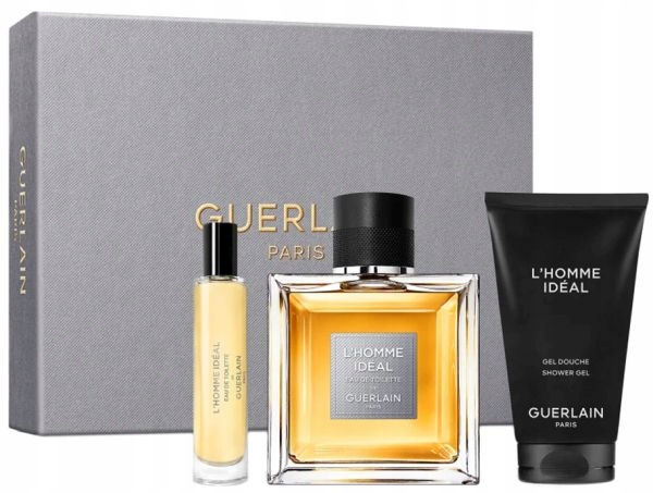 Guerlain L`homme Ideal Edt 100 ml Sprej 10 ml Sprej Sprchový Gel 75 Ml