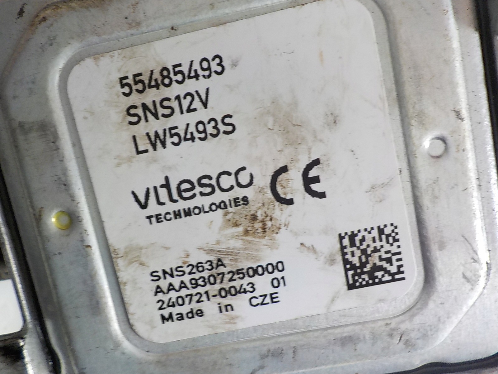 OPEL ZAFIRA C 1.6 CDTI ORG SONDA LAMBDA 55485493