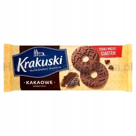 Levně Krakuski Sušenky Kakaové 163 g