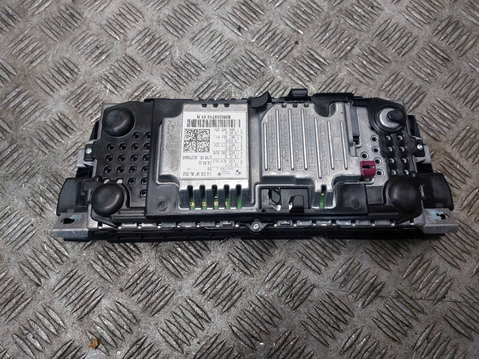 PANEL IDRIVE + player + display BMW F01 730D 9206444 9268710 9257009