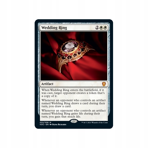 MTG Wedding Ring (Mythic Rare) Stan nowy 59 zł Sklepy, Opinie