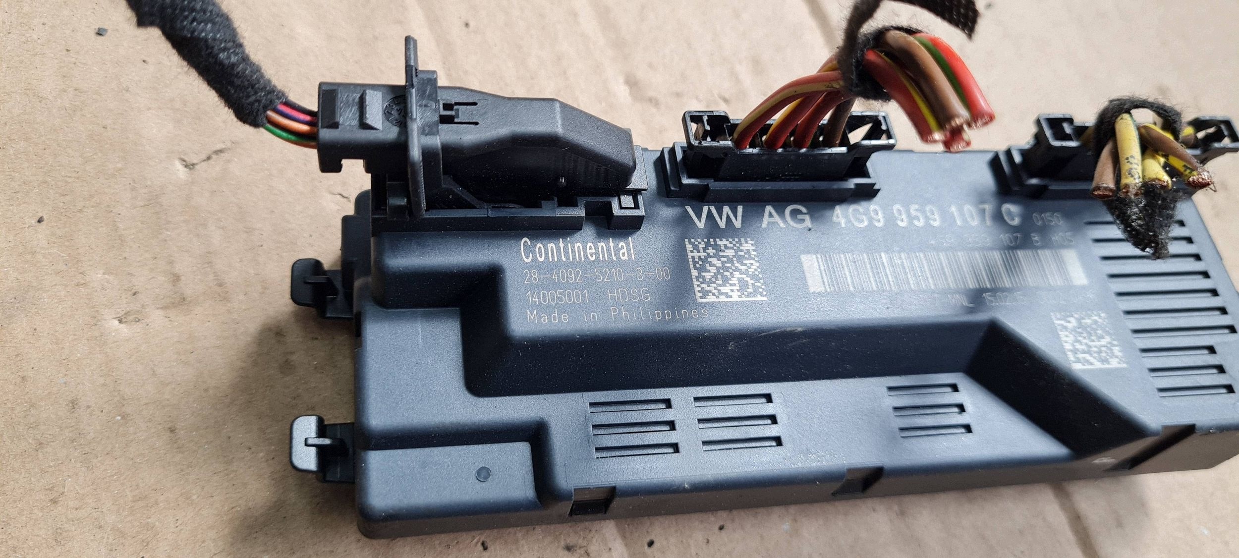 A6 C7 4G LIFT module control unit bonnet boot KOMBI 4G9959107C