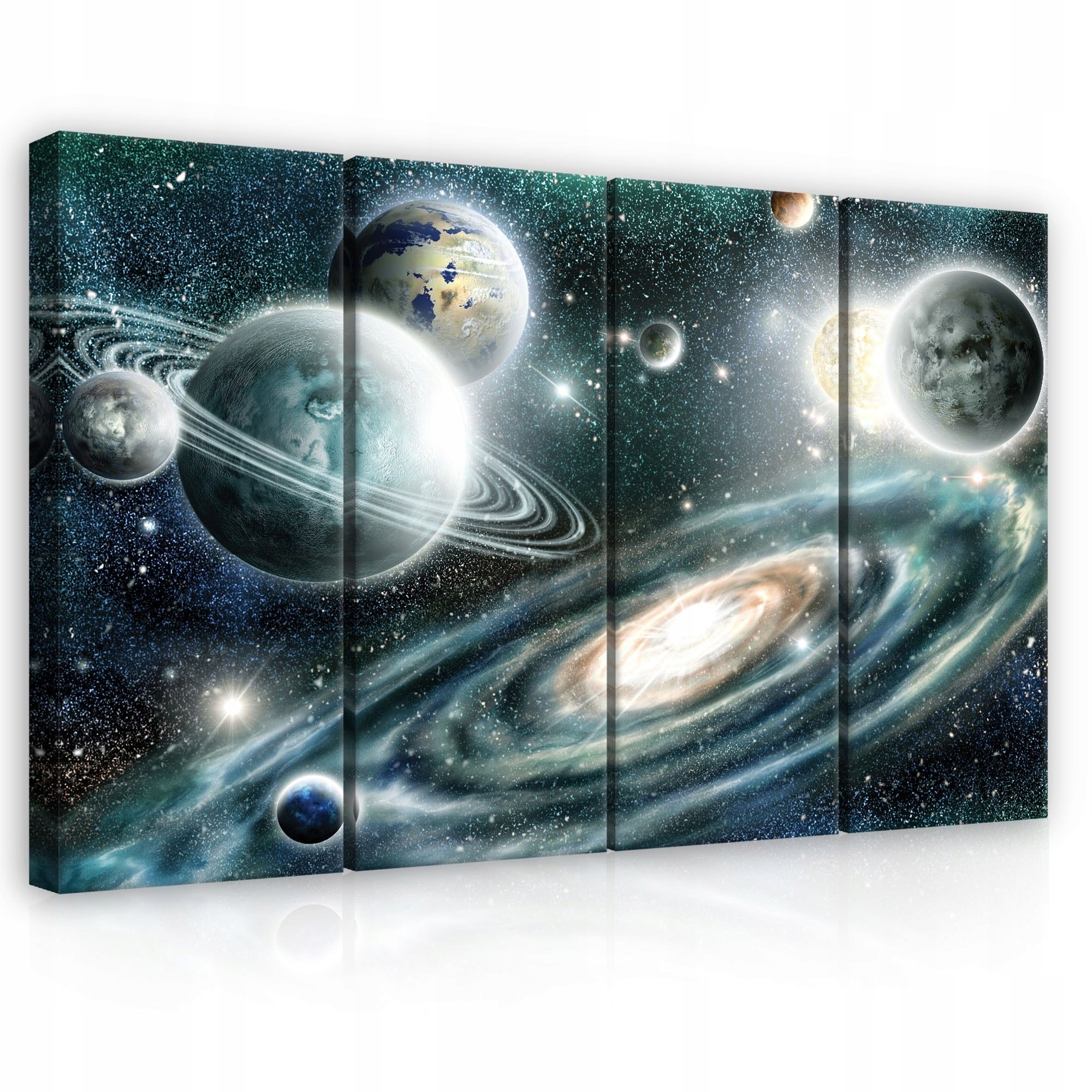 Obraz 120x80 Vesmír galaxia planéty hviezdy vesmír priestor