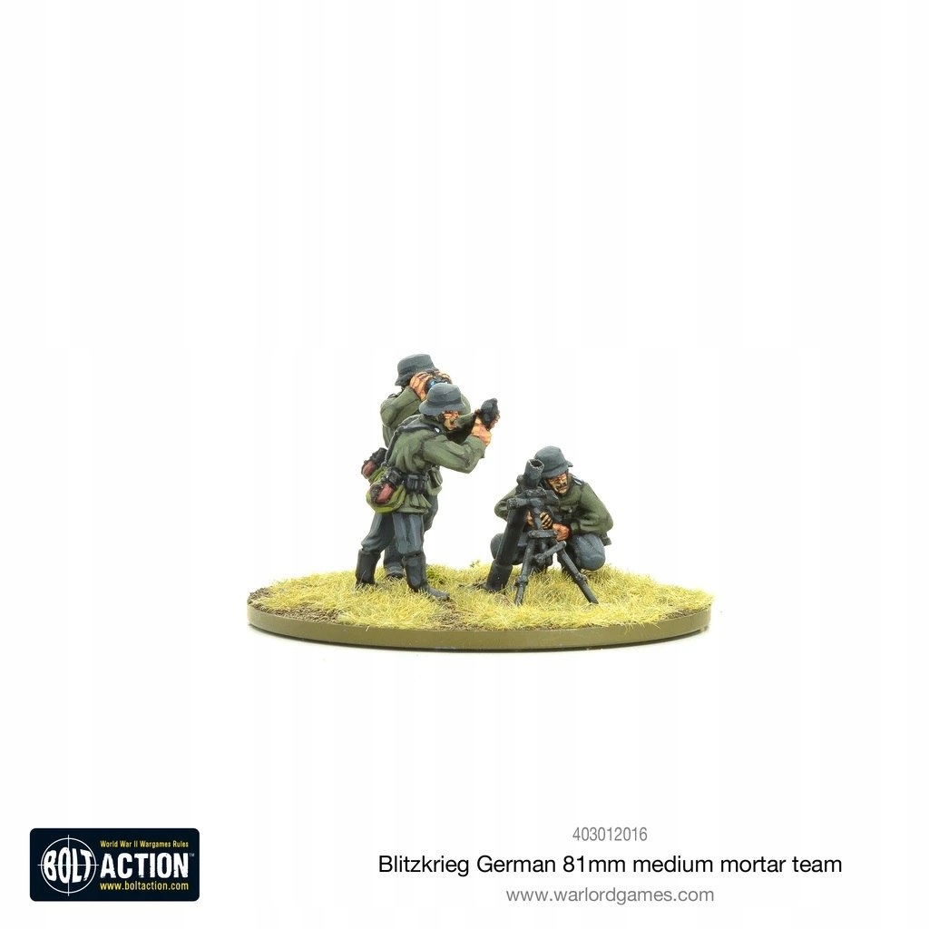 Blitzkrieg German medium mortar team 1939-42 System Bolt Action