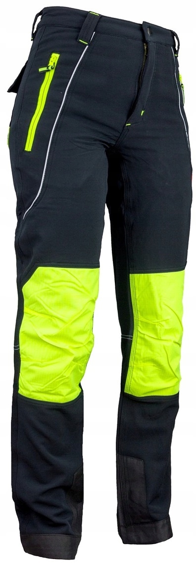 Elastyczne spodnie robocze ODBLASKOWE SOFTSHELL Kod producenta 10966
