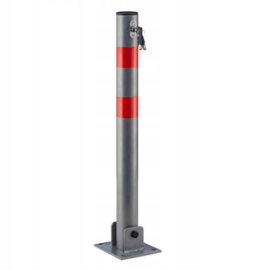 Stĺpik blokujúci parkovanie príjazdová cesta Relaxdays 10020092 s kľúčmi 1 ks