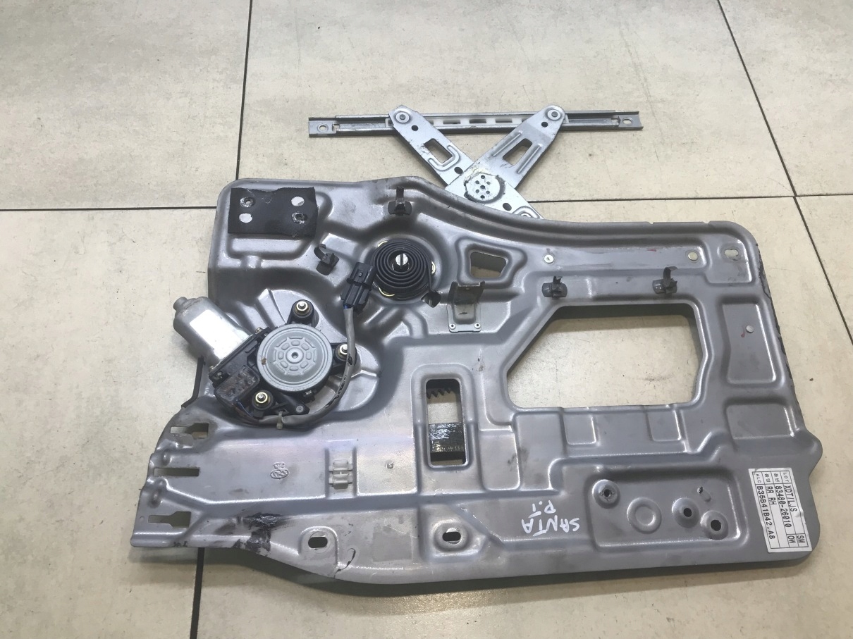 window regulator right rear part SANTA FE and 9882026200