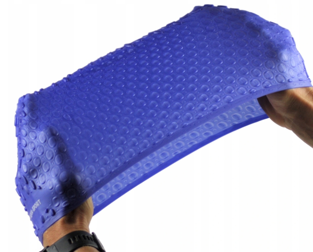 CZEPEK PŁYWACKI SILIKONOWY NA DŁUGIE WŁOSY BASEN Kod producenta ROYAL BLUE