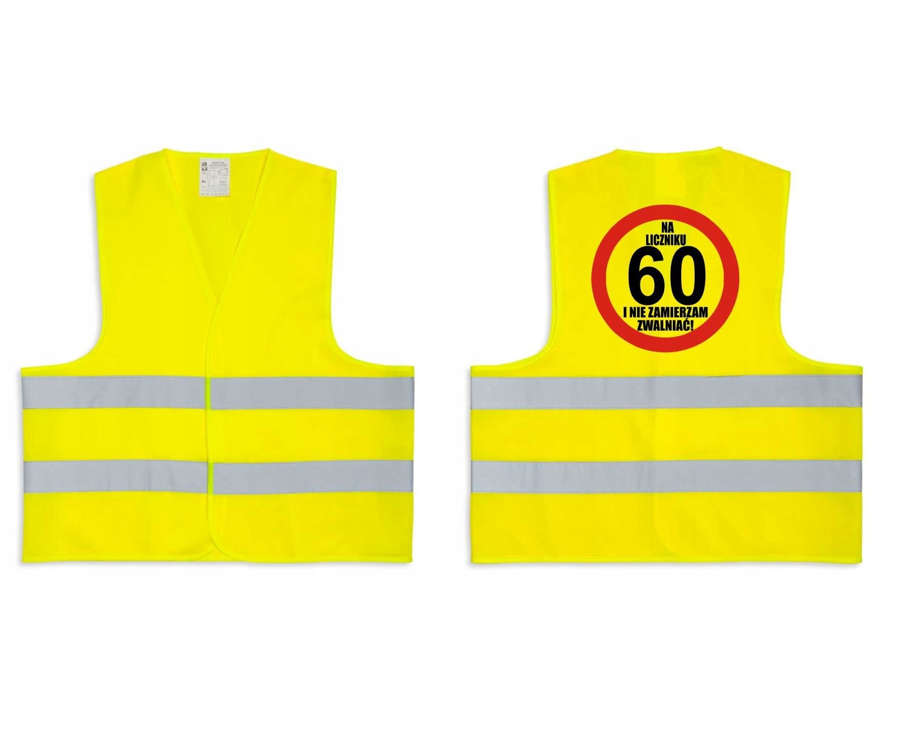 Kamizelka odblaskowa Dobo żółta uniwersalna 100% poliester 60 g