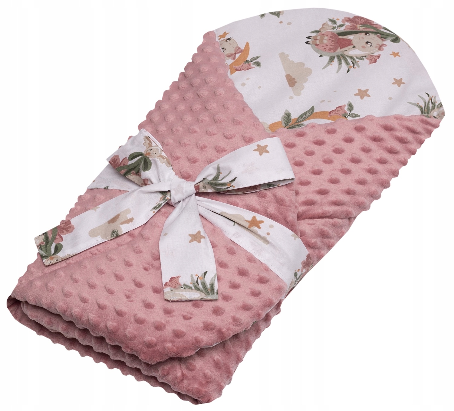 

Becik Rożek 75x75 Usztywniany Minky Bawełna