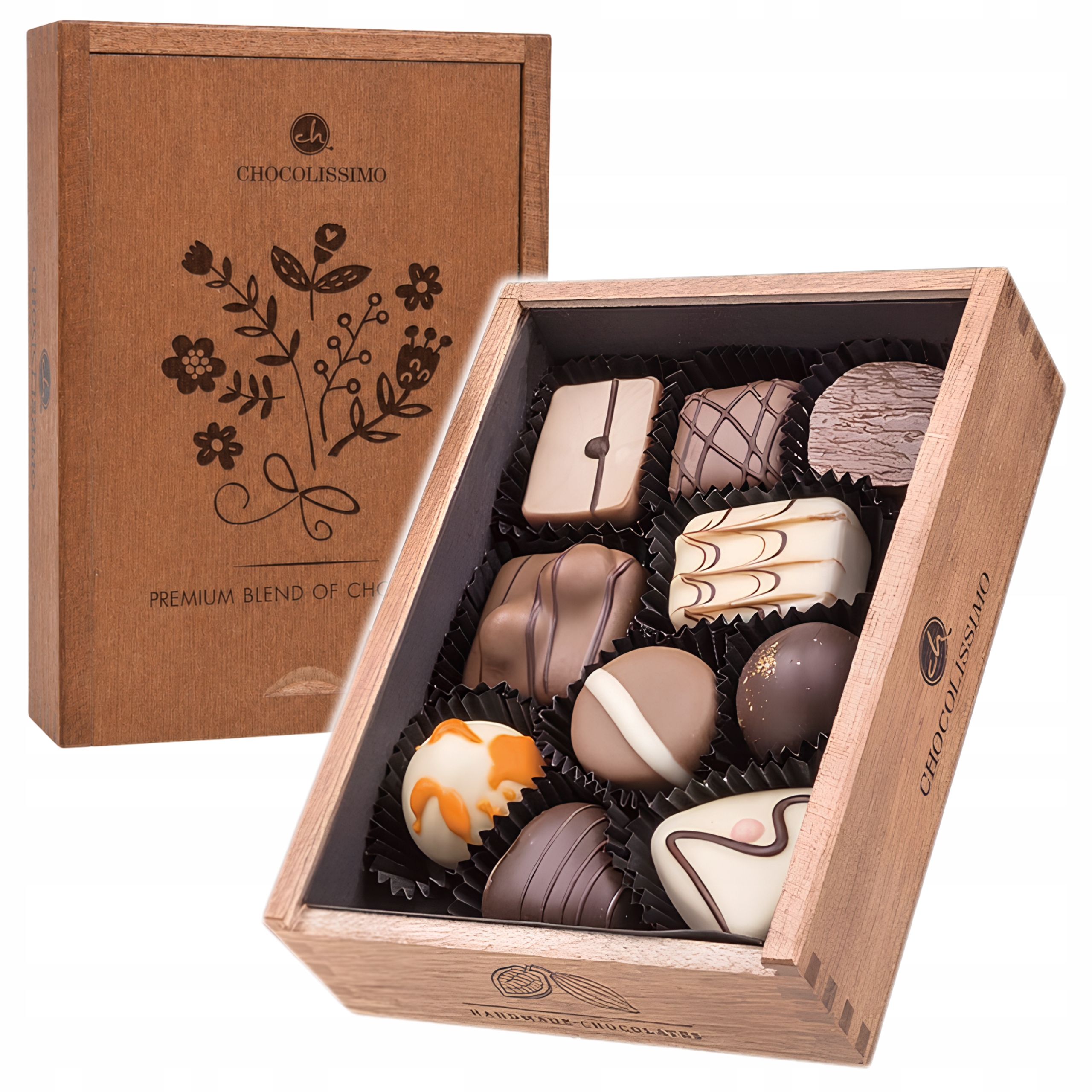 na Dzień Mamy Matki Czekoladki Praliny Belgijskie Słodycze 125 g