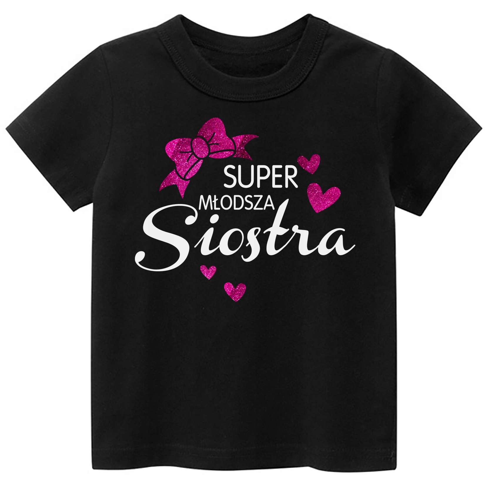 

Koszulka Super Młodsza Siostra Rodzeństwo r. 86
