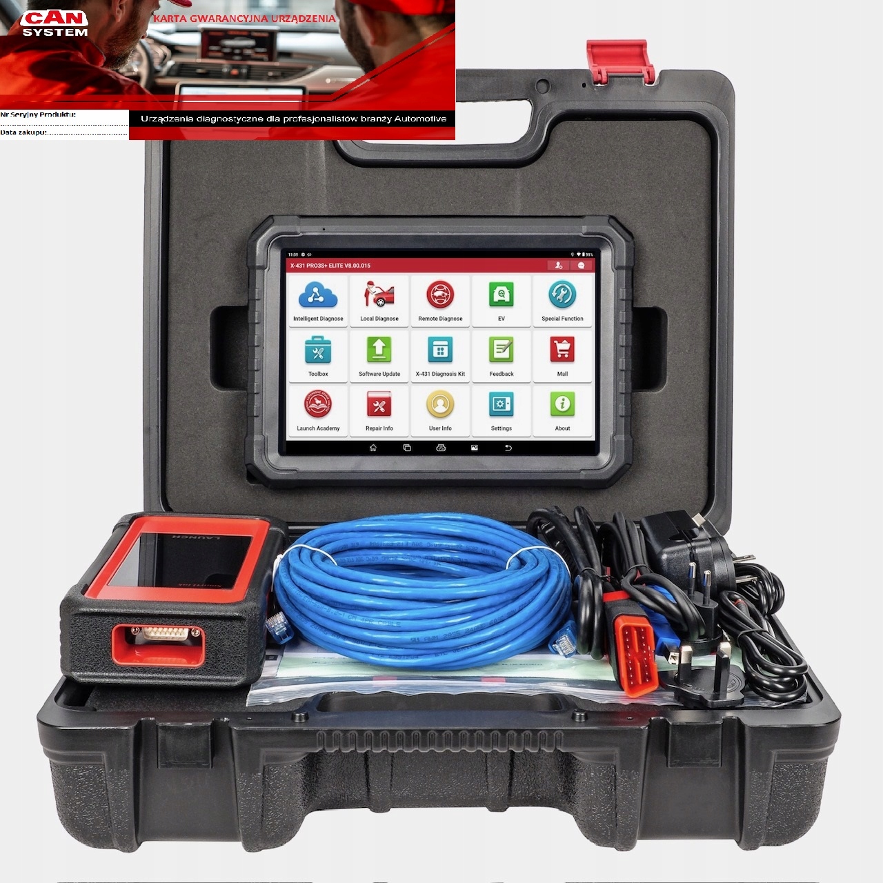 Launch X431 Pro5 Elite Smartlink C Pass Thru J2534 Dealer Polska