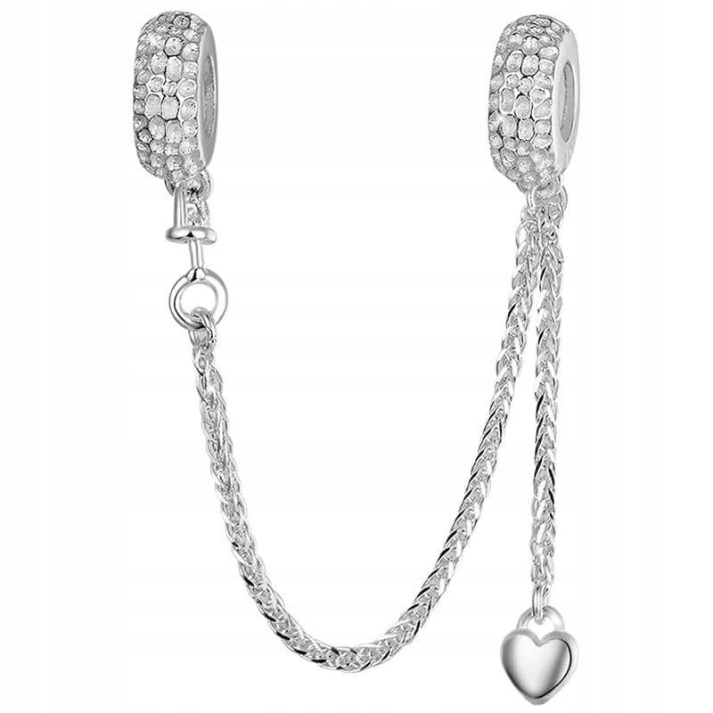 Charms Řetízek Charms Srdíčko Stříbro 925 Charmsy Trusky