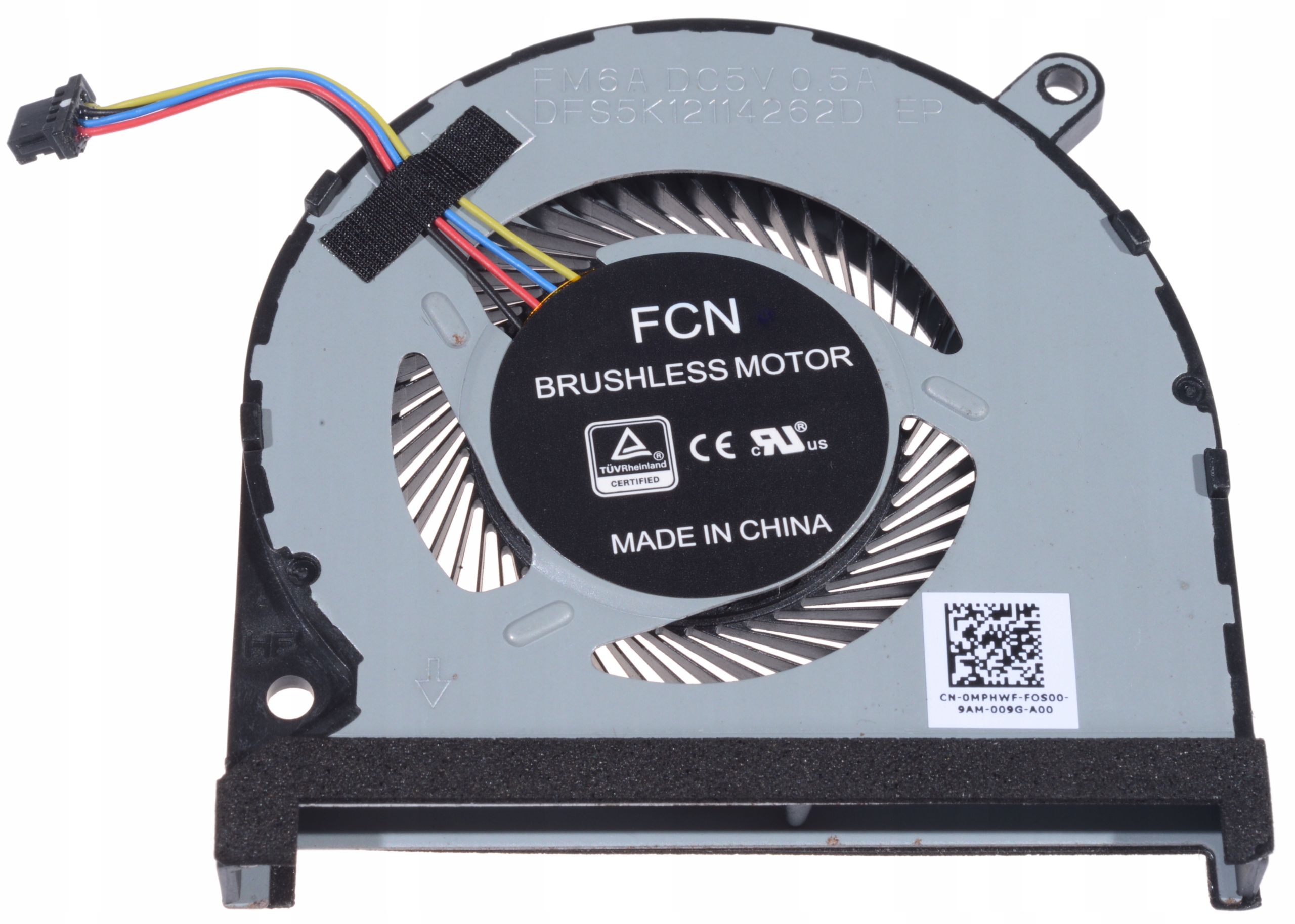 Ventilátor CPU 0MPHWF FCN FM6A Dell Inspiron 15 7590 7591 Vostro 15 7590