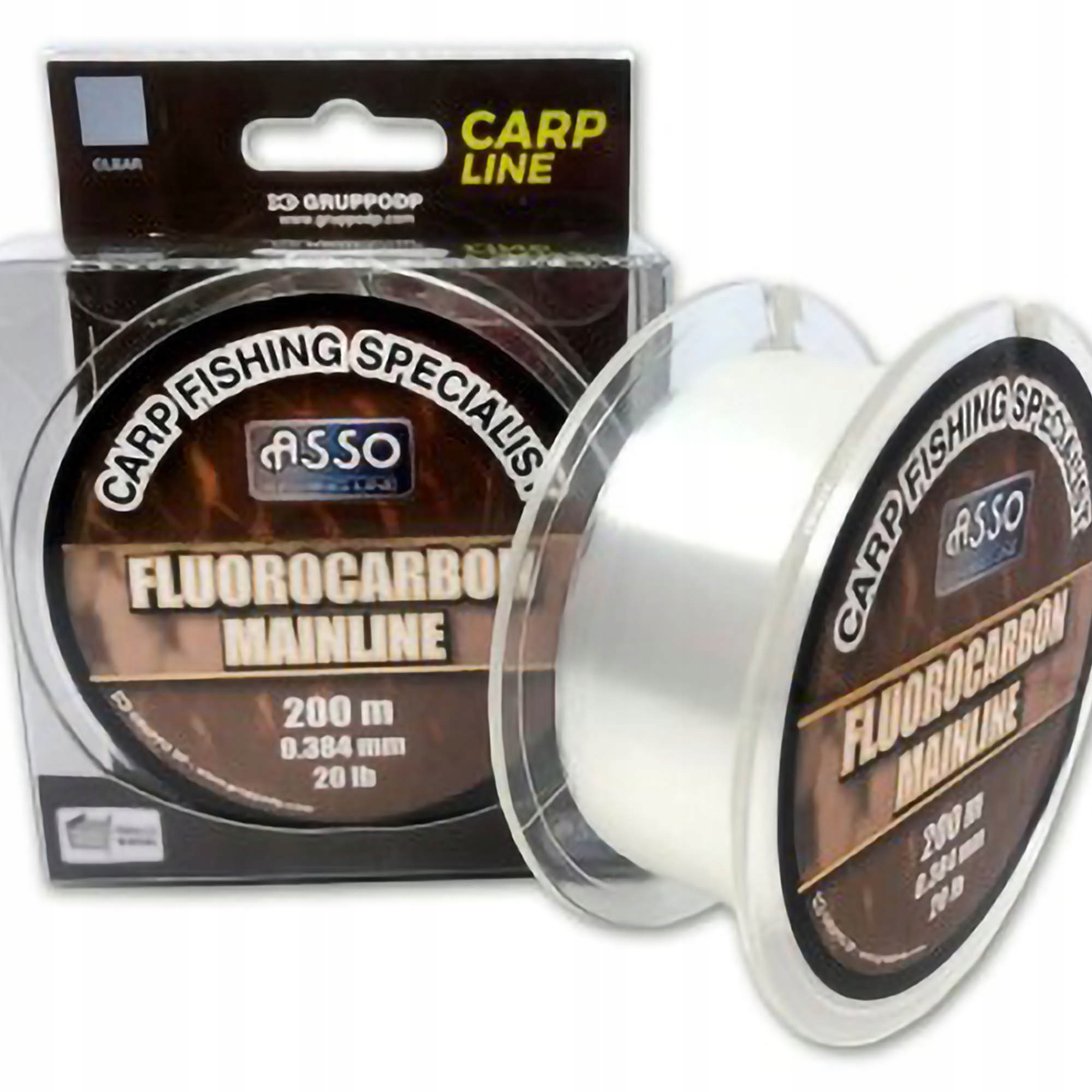 Fluorocarbon Asso Fluorocarbon Mainline Par White-00 0,35 mm 200 m