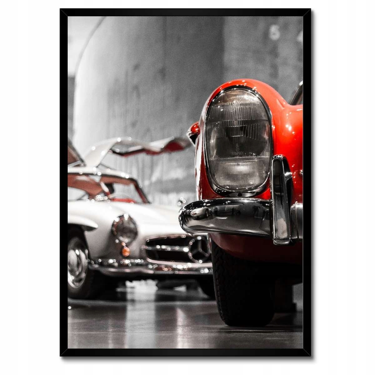 Plakáty v rámu 50x70 Klasické Mercedesy