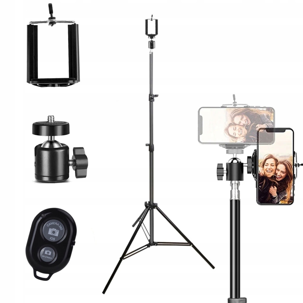 

4W1 Statyw Selfie Tripod Do Telefonu Pilot Głowica