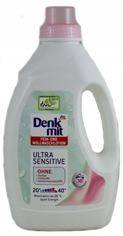 

Denkmit płyn do prania ultra sensitiv 1,5l