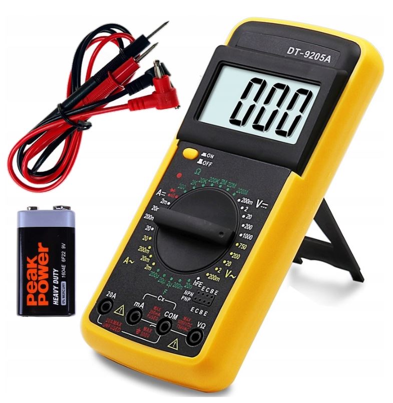 

Miernik Prądu Elektryczny Uniwersalny LCD