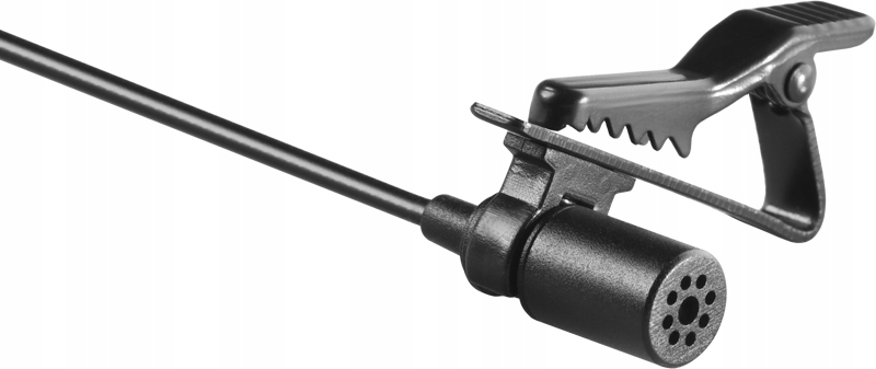 Mikrofon Krawatowy + Klips Boya BY-M1 do Aparatu Kamery Telefonu Smartfona Impedancja wyjściowa 1000 Ω