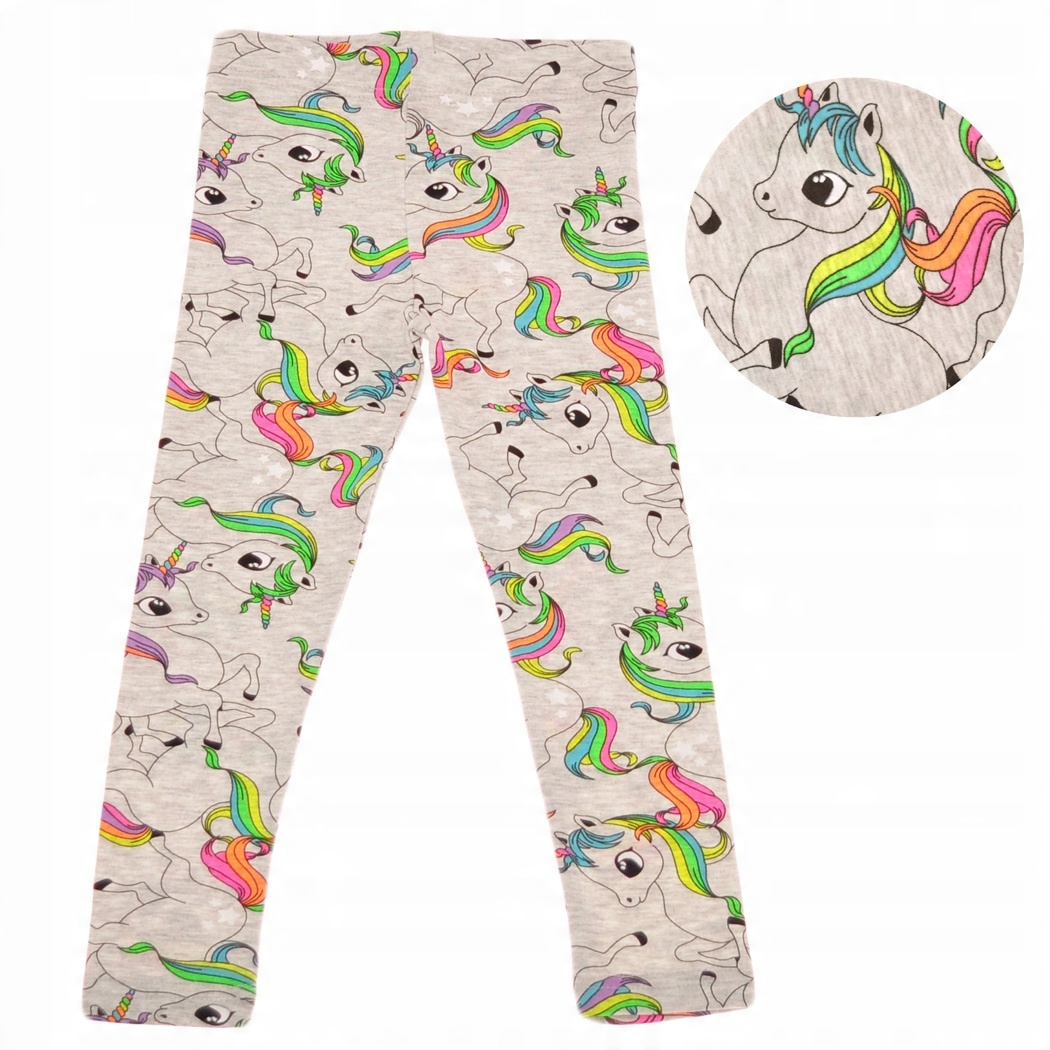 

Legginsy tęczowe Jednorożce Getry r.104