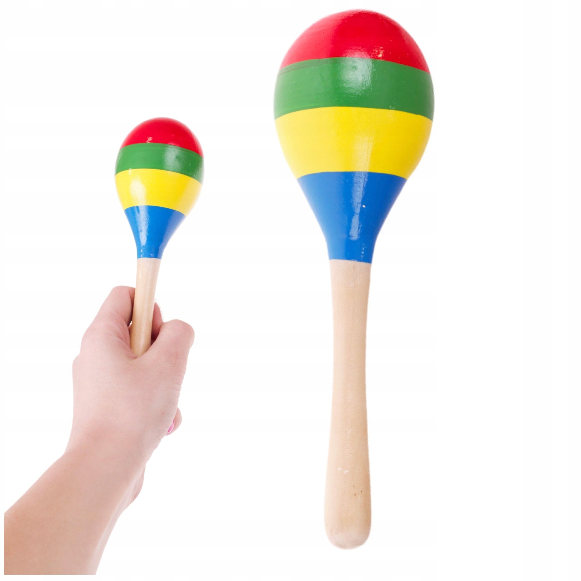 

Marakas Zabawka Drewniana Grzechotka Instrument XL