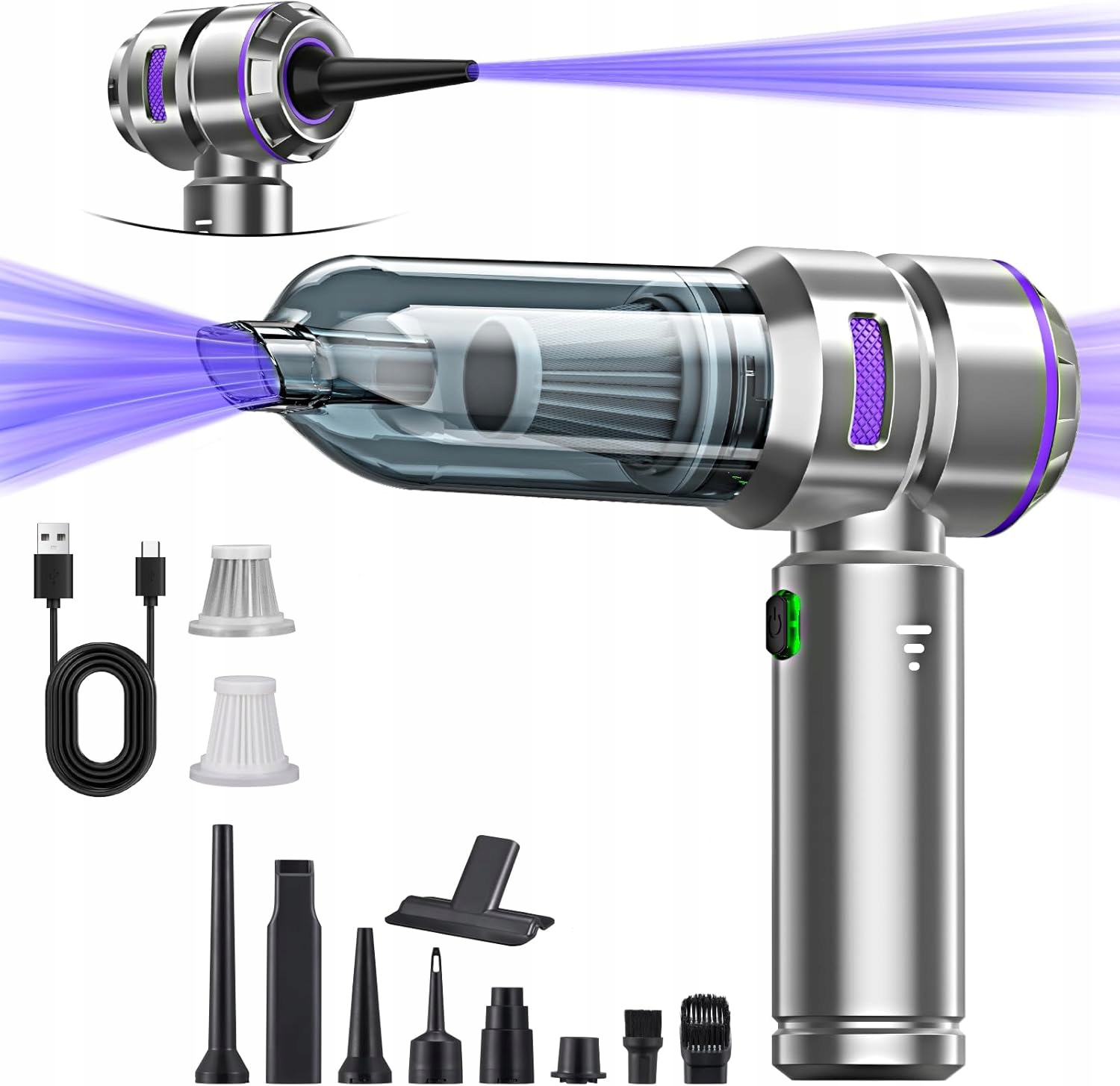 Kurz ręczny 16000PA 3-w-13-biegowy 200000 ot./min