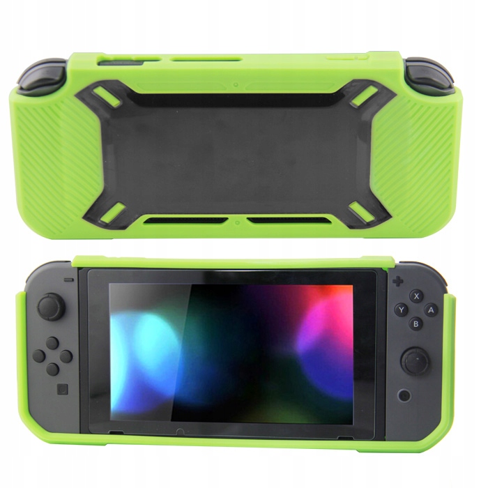 IRIS Pancerz grip na konsolę Nintedo Switch zielono-czarny