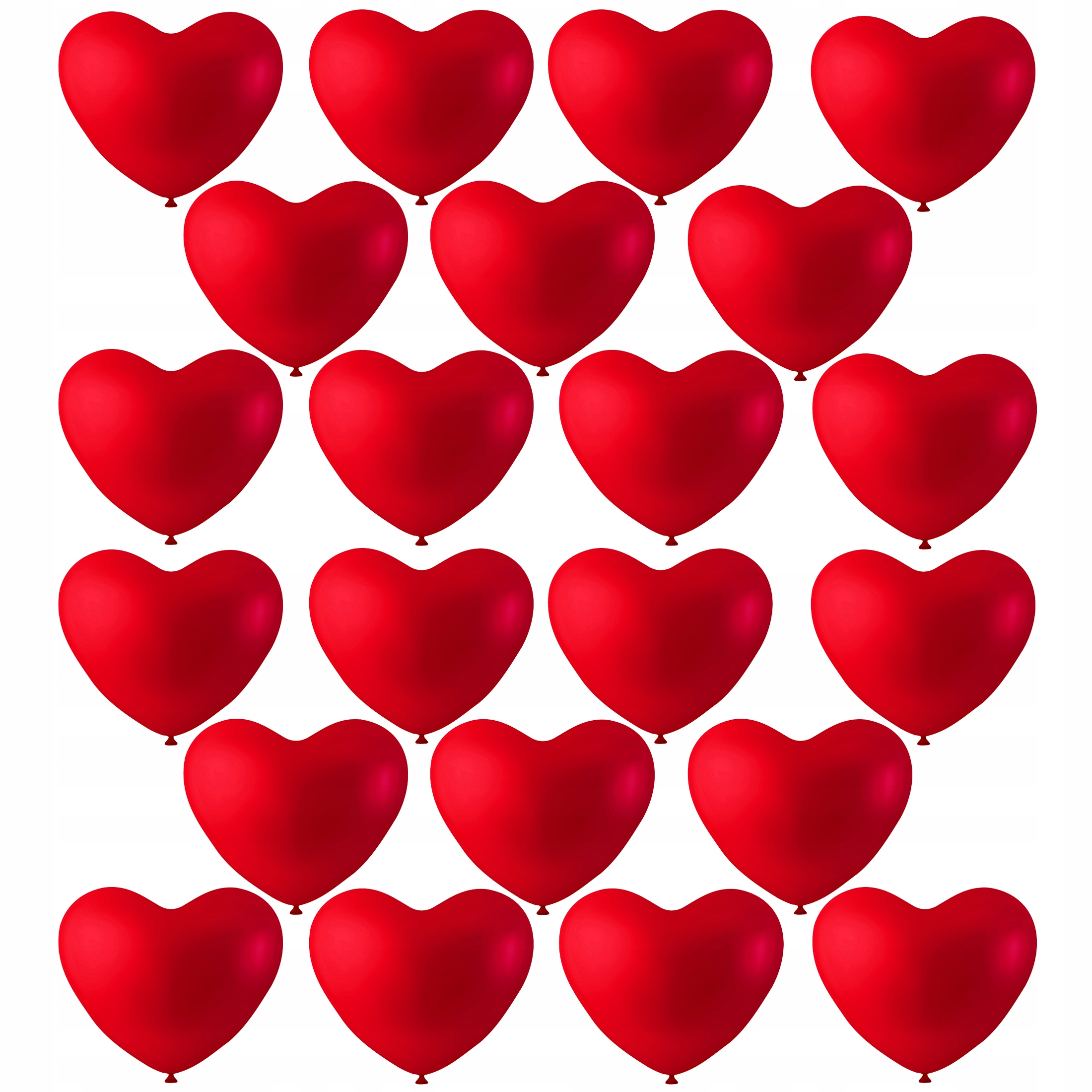 

Balony Serca Czerwone Urodziny Ślub 30CM 50szt