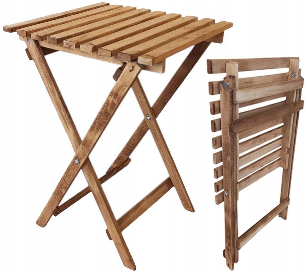 Stolik Ogrodowy Balkonowy Turystyczny Składany Na Balkon Taras Ogród Stół
