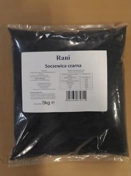 Levně 1x 5 kg Rani Čočka Černá
