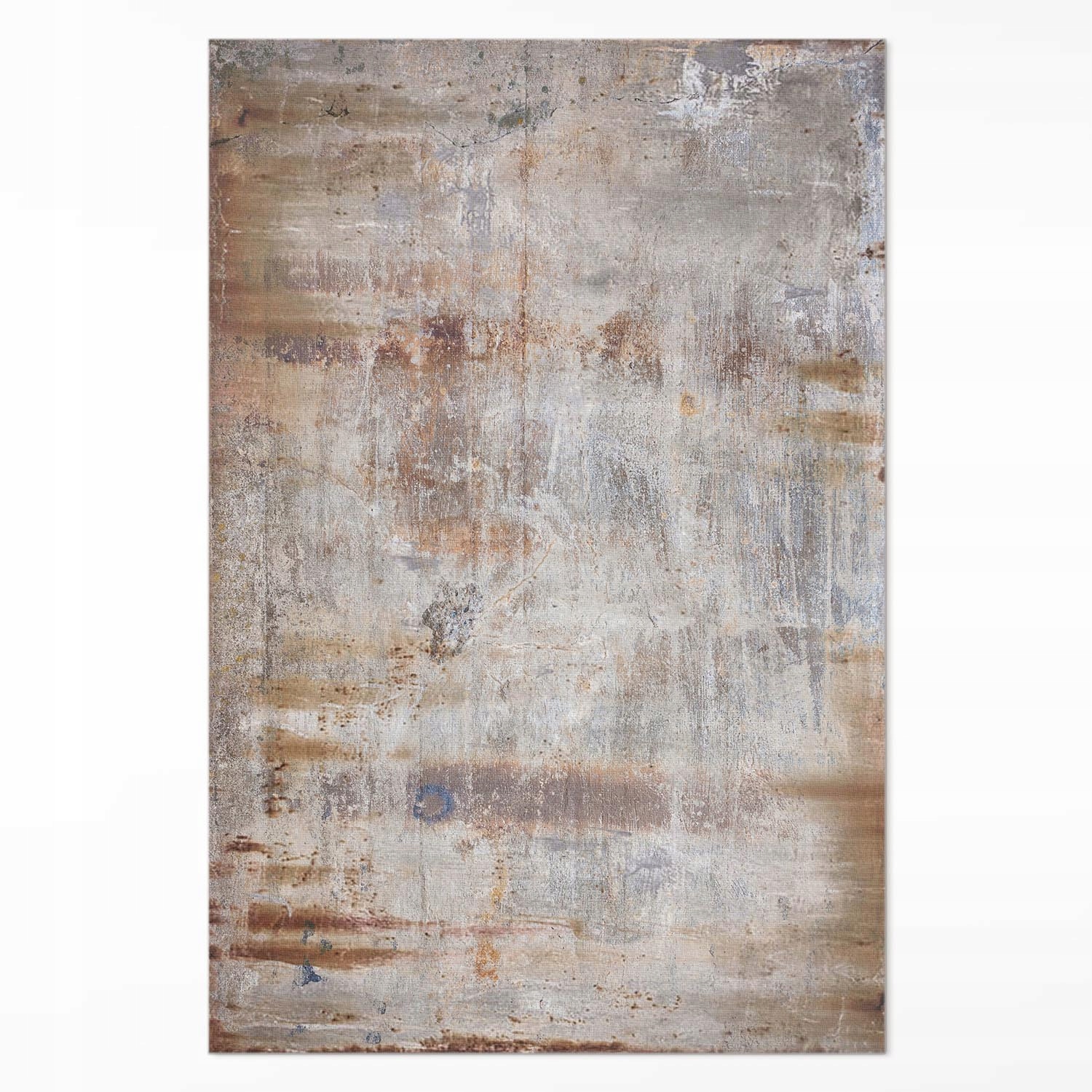 Dekoratívny vinylový koberec pod stôl Kov hrdza industriálny štýl 100 x 150 cm