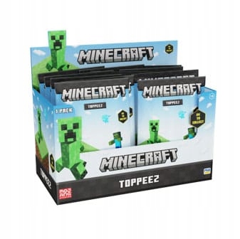Minecraft 3D-Toppeez 6cm sada (24)