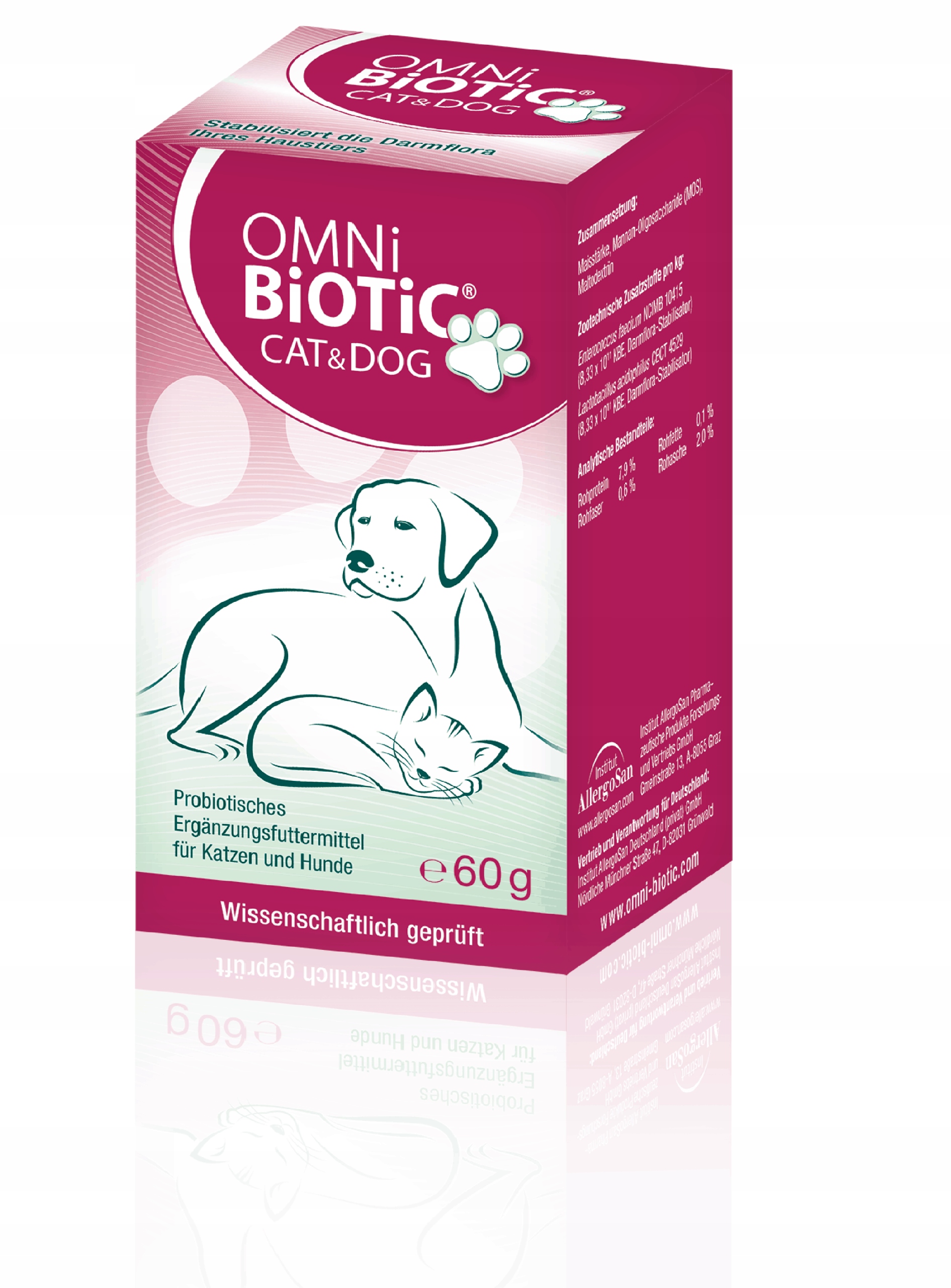 Levně OMNi-BiOTiC Cat&Dog (Stabilizuje bakteriální flóru psů a koček) 60 g