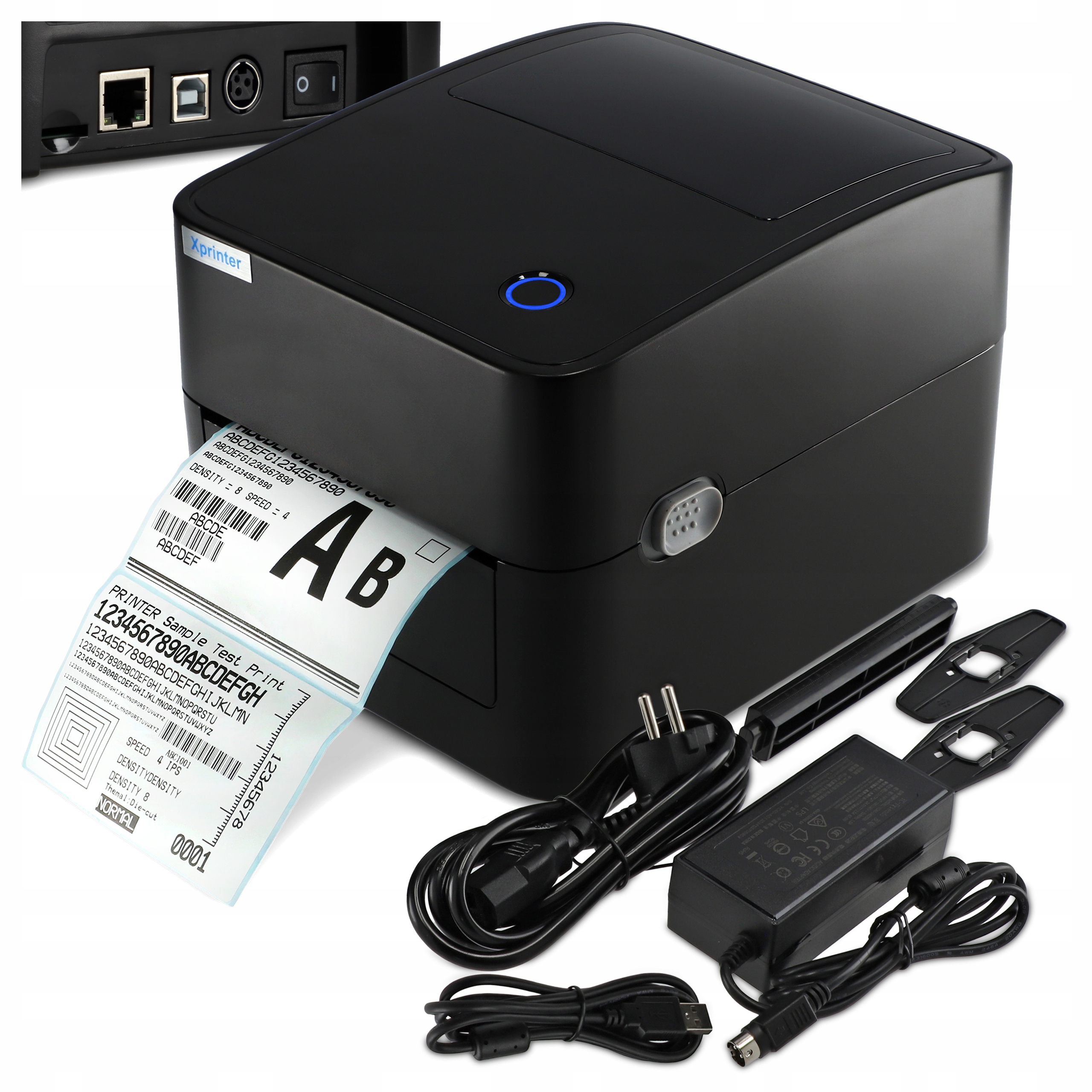 Tiskárna termických kurýrních štítků Xprinter XP-410B Usb Lan Dhl Dpd