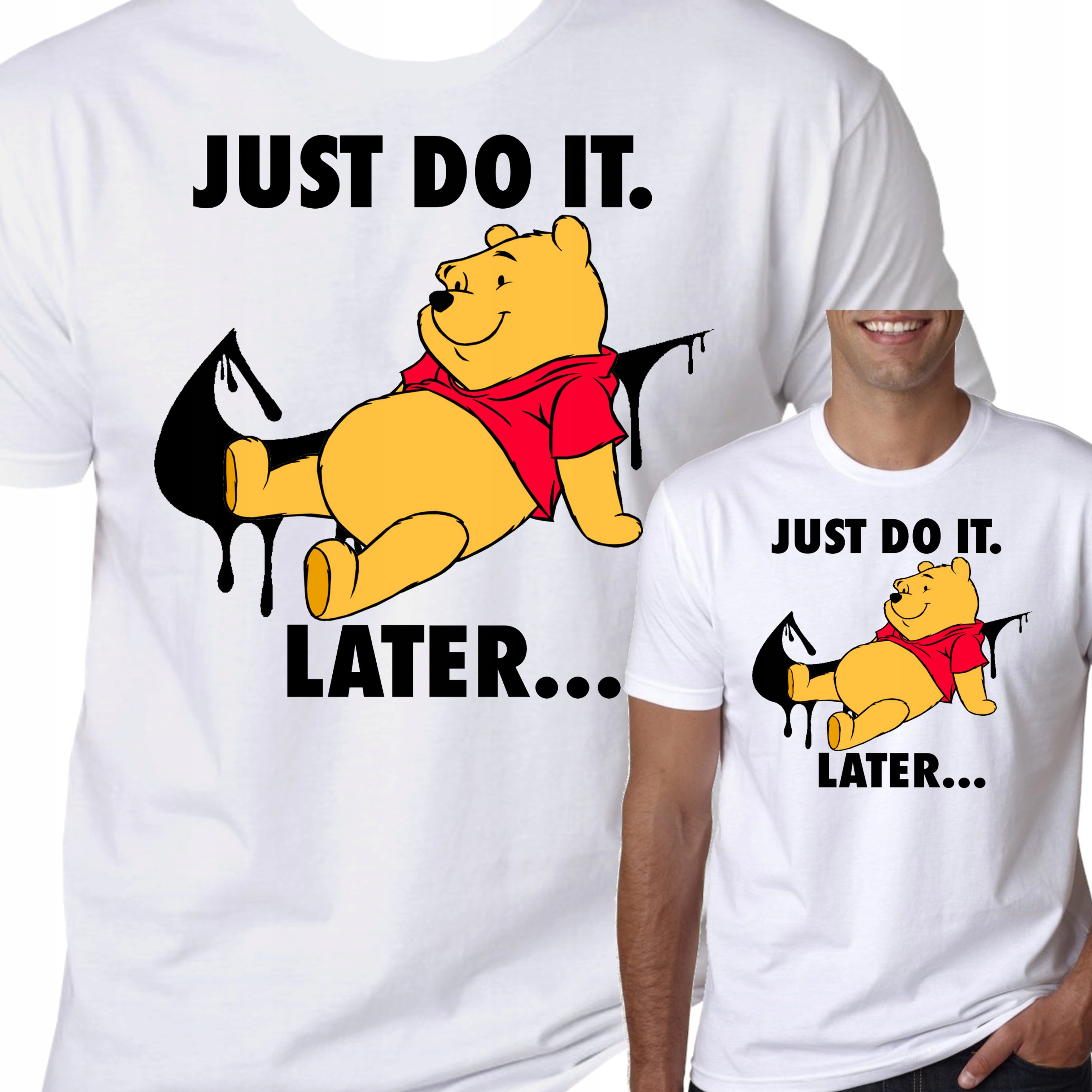 

T-Shirt Koszulka Kubuś Puchatek Just Do It M 0780