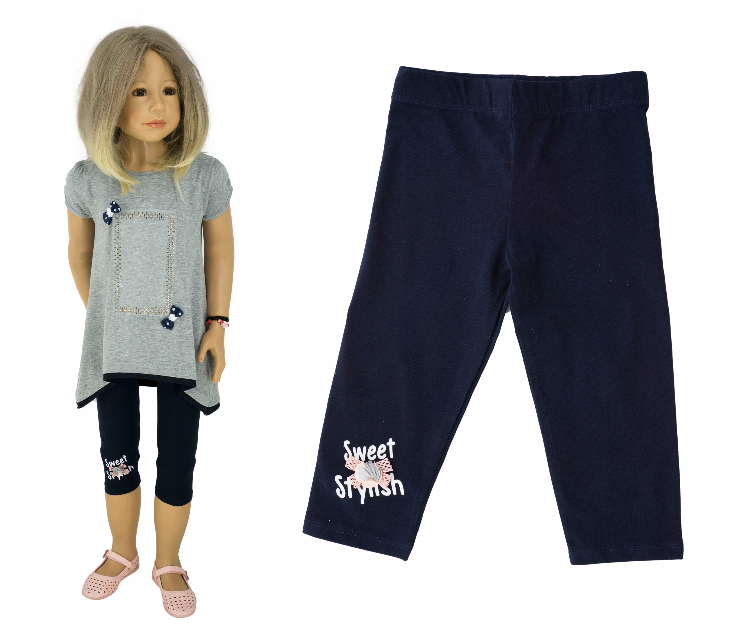 

KR139 Krótkie getry / legginsy rozmiar 122