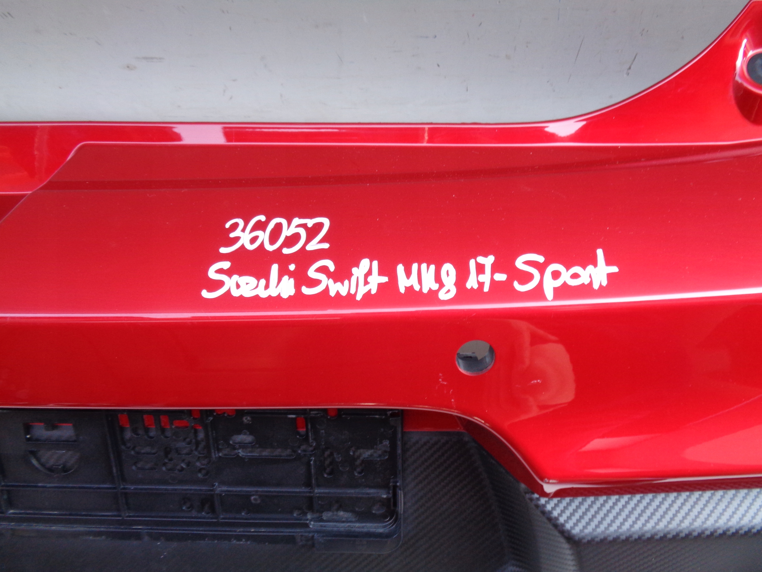 bumper rear SUZUKI SWIFT MK8 17- SPORT NR 36052