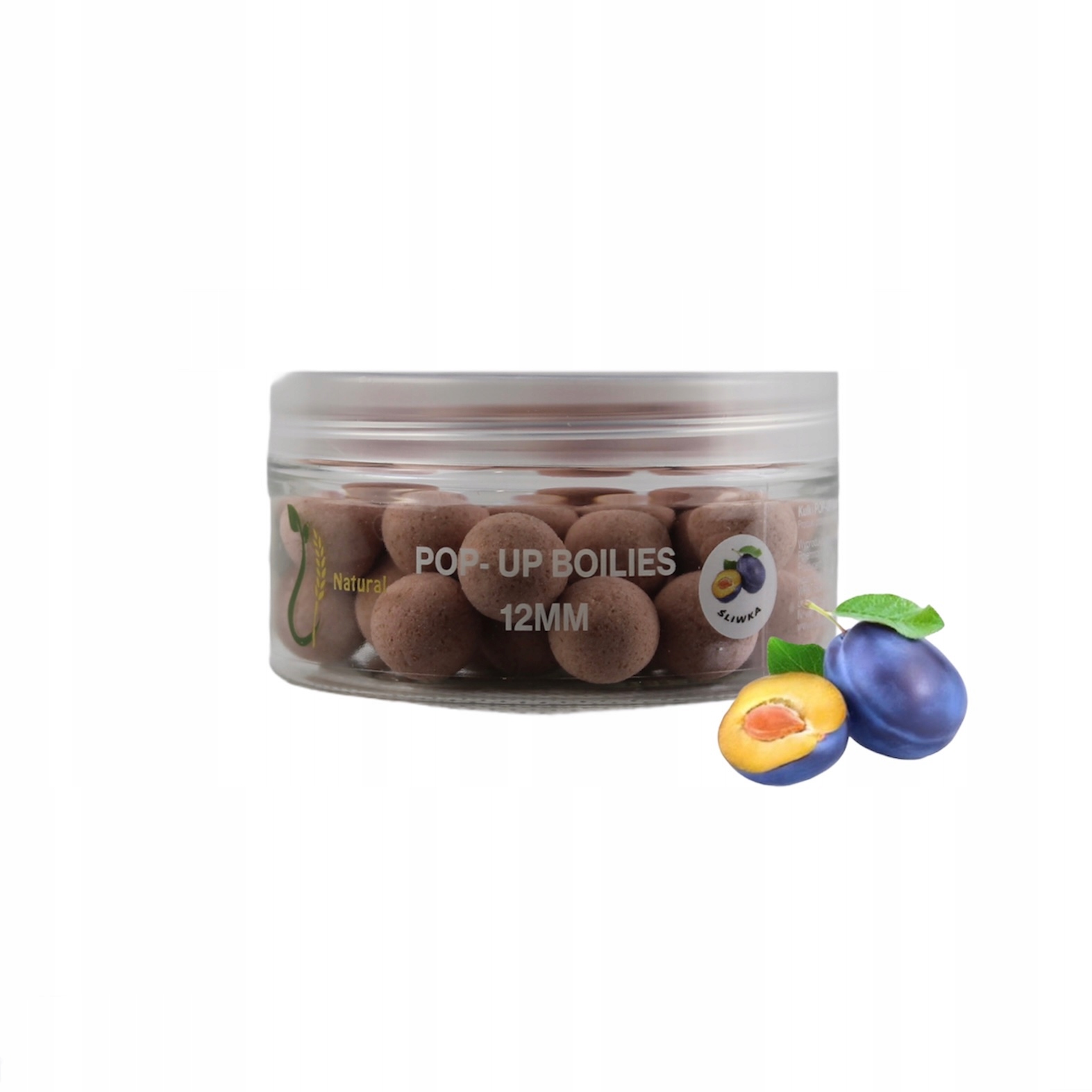 Pop Up Śliwka 12MM Wratislavia Baits kulki pływające