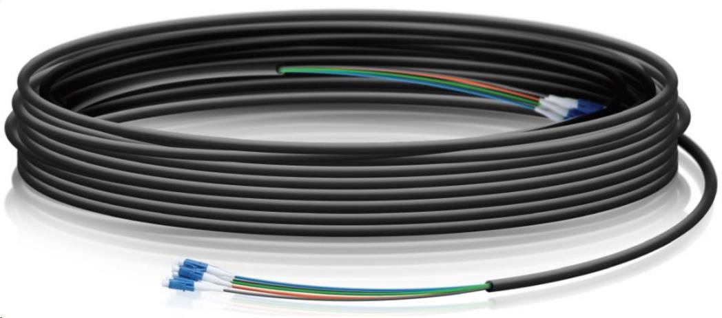 Ubnt Fiber Cable 300 [90m jednovidový optický kábel 6xLC na každej strane…
