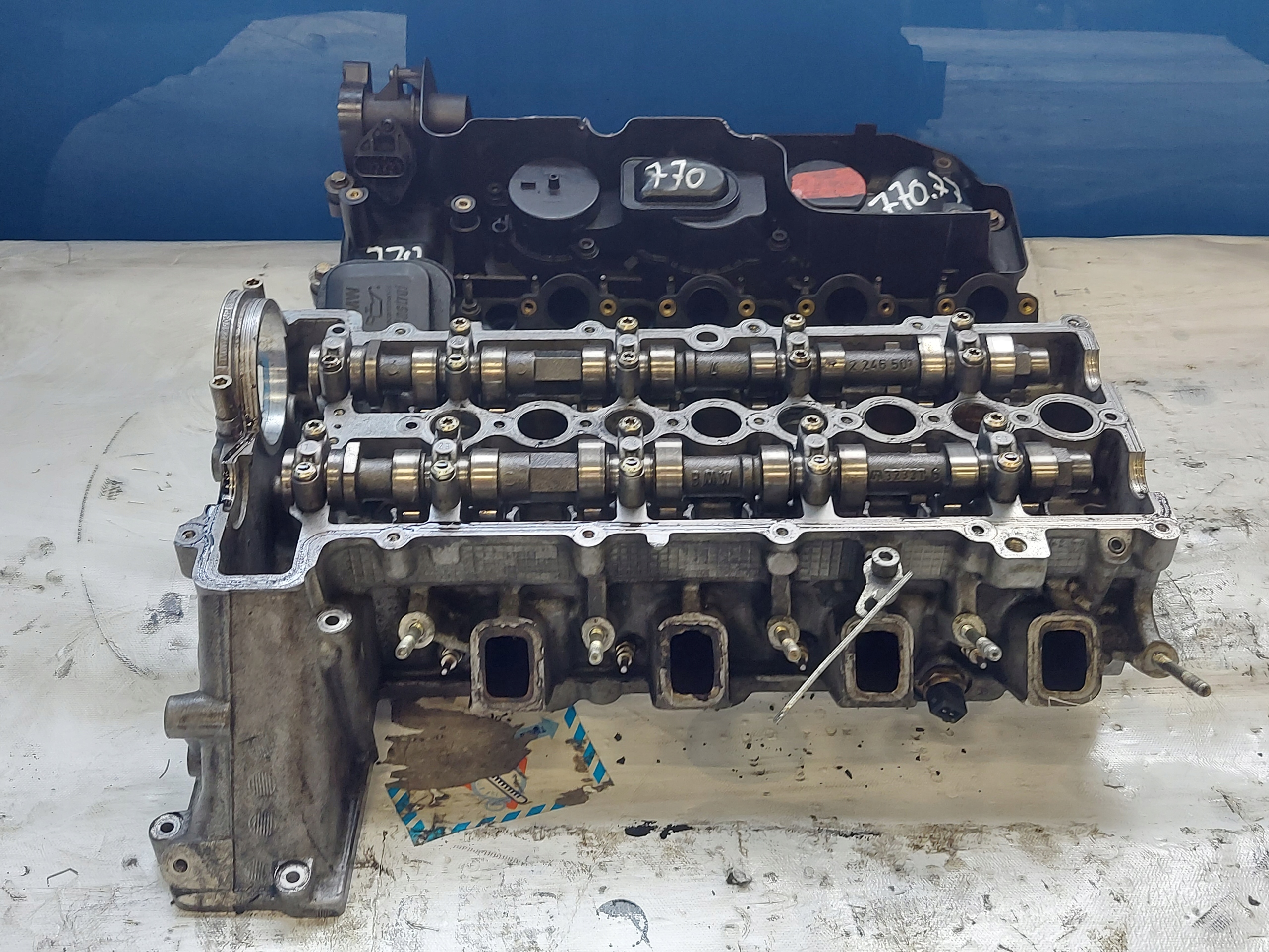 head. BMW E46 M47UL 2.0 TD 7787119.01