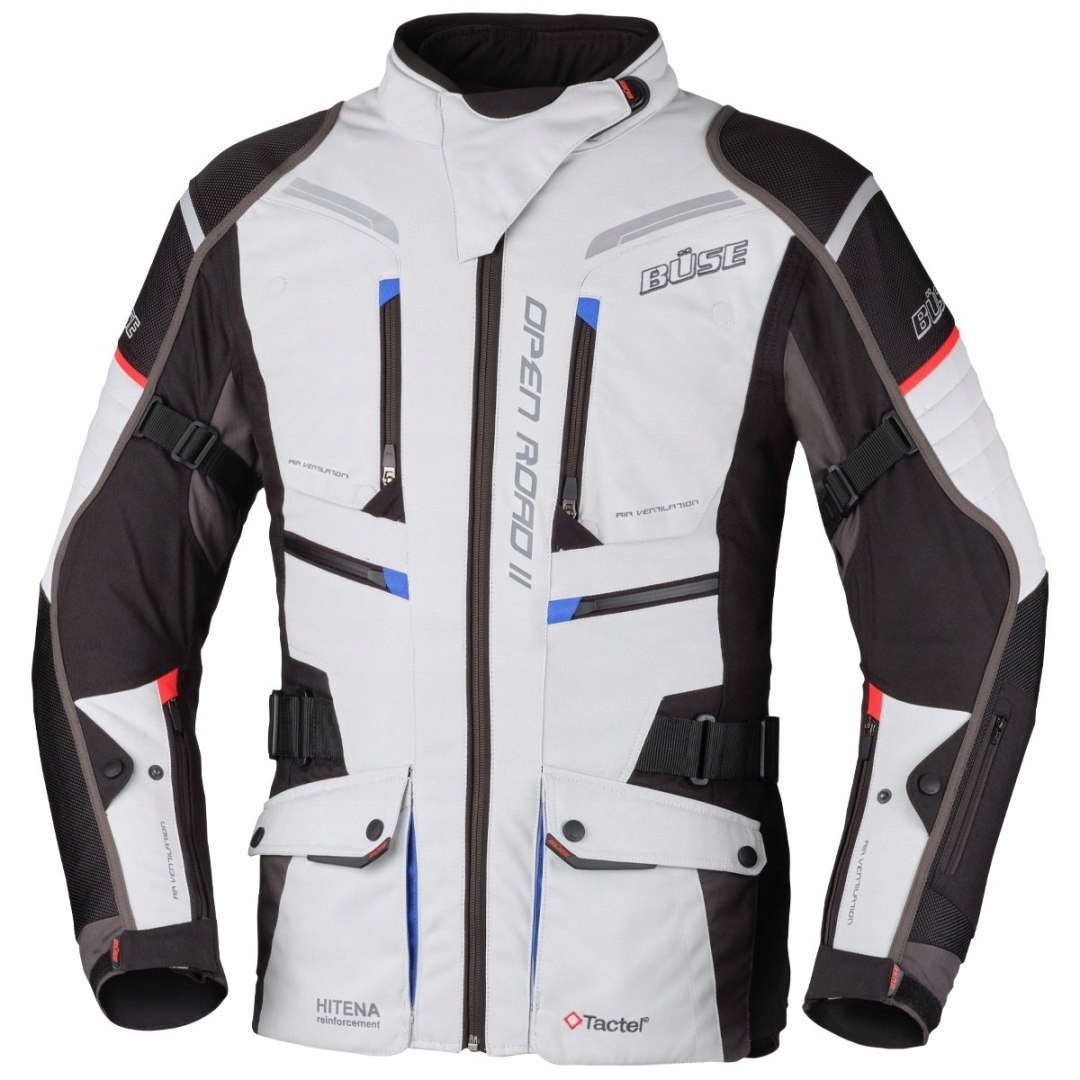Kurtka damska BUSE Open Road II jasnoszara 42