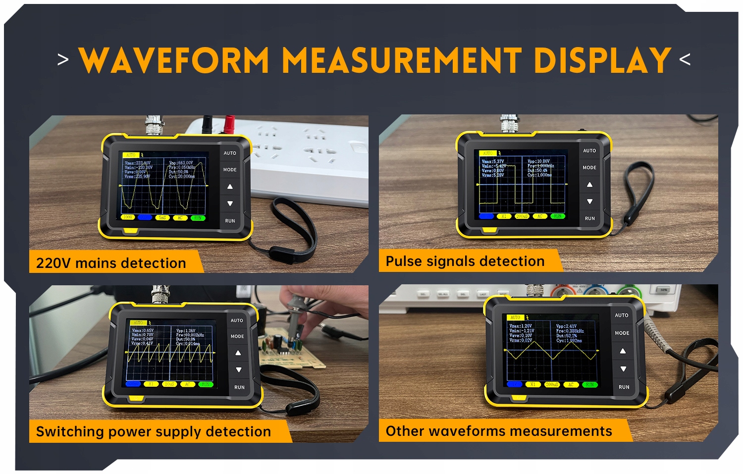 FNIRSI mini oscyloskop cyfrowy 2x200kHz 2,5MSa/s dwukanałowy LCD DSO152 Liczba kanałów 2