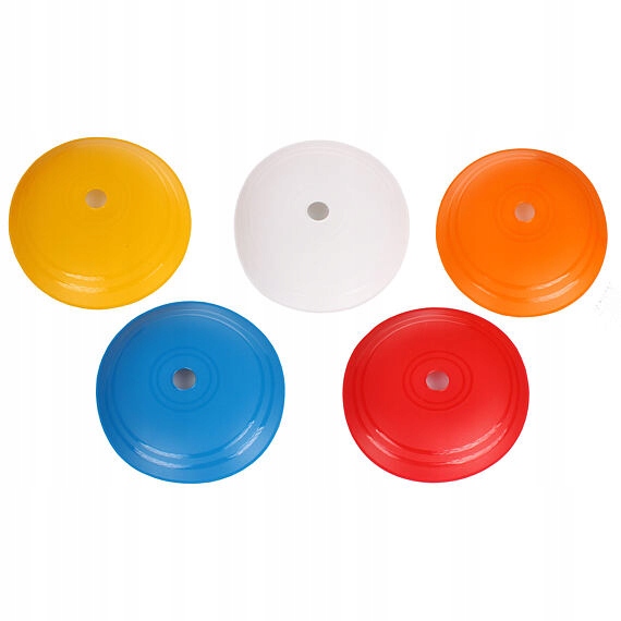 Merco Flat Disc vytyčovací mety sada 5x8 ks mix barev