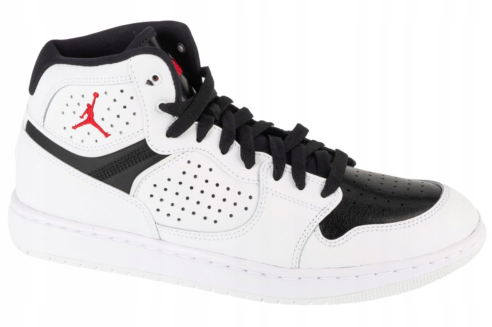 Jordan Access [45,5] Pánské kožené tenisky, bílé