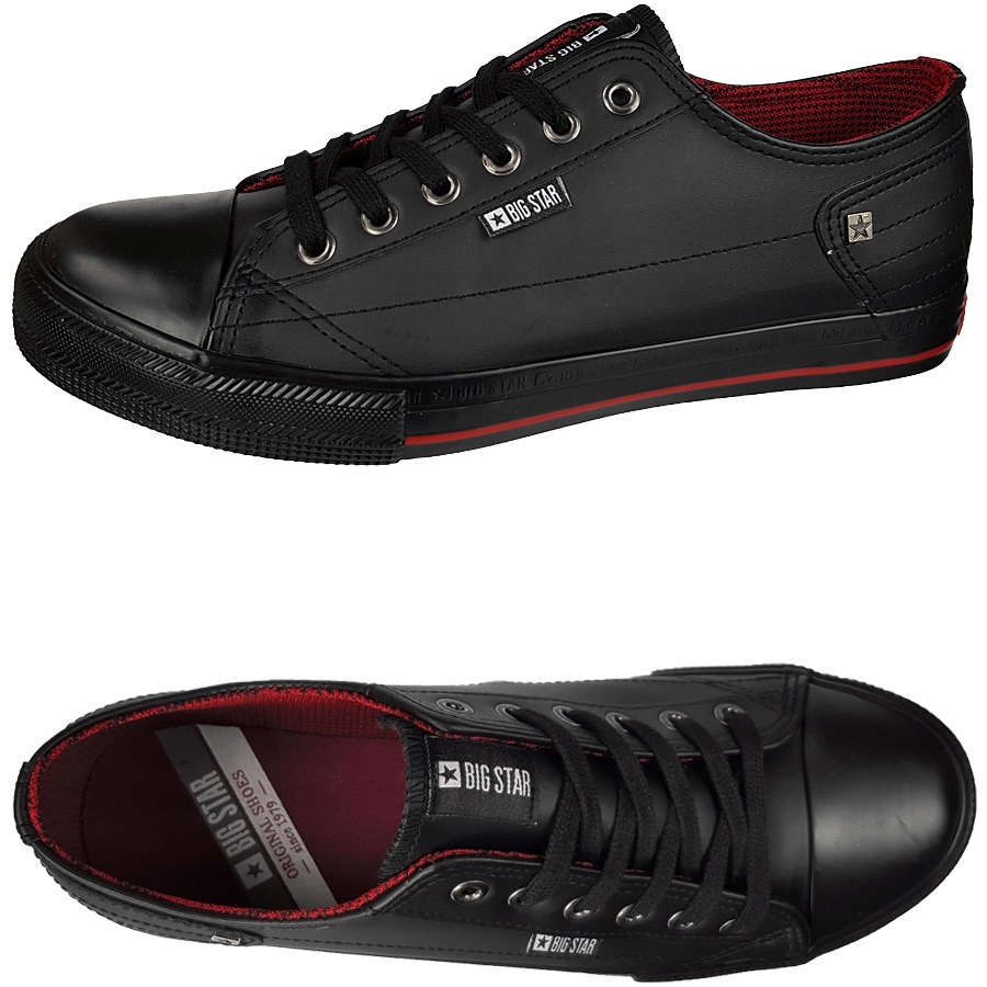 

Trampki Big Star męskie czarne DD174259 - buty 44